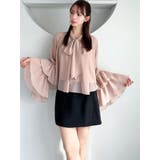 ワイドスリーブラッフルボリュームブラウス | RESEXXY | 詳細画像7 