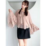 ワイドスリーブラッフルボリュームブラウス | RESEXXY | 詳細画像9 