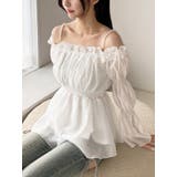 ボリュームギャザーオフショルブラウス | RESEXXY | 詳細画像1 