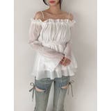 ボリュームギャザーオフショルブラウス | RESEXXY | 詳細画像5 