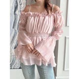 ピンク | ボリュームギャザーオフショルブラウス | RESEXXY