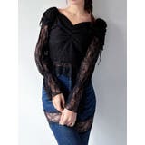 ブラック | レイヤードオフショルブラウス | RESEXXY