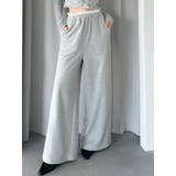 グレー | レイヤードスウェットパンツ | RESEXXY