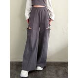 チャコールグレー | サイドリボンスウェットパンツ【セットアップ着用可能】 | RESEXXY