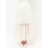 レイヤードチュールロングスカート | RESEXXY | 詳細画像12