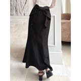 ブラック | バックリボンマーメイドスカート | RESEXXY