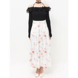 【memorif.】フラワーロングフレアスカート | RESEXXY | 詳細画像22 