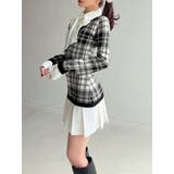 シャツドッキングニットワンピース | RESEXXY | 詳細画像1 