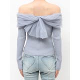 バックリボンオフショルニットトップス | RESEXXY | 詳細画像20 