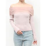 バックリボンオフショルニットトップス | RESEXXY | 詳細画像32 