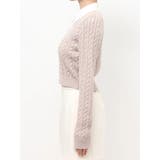 シャツドッキングケーブルニットトップス | RESEXXY | 詳細画像32 