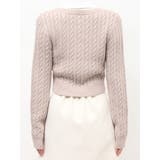 シャツドッキングケーブルニットトップス | RESEXXY | 詳細画像33 