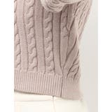 シャツドッキングケーブルニットトップス | RESEXXY | 詳細画像36 