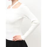 フロントクロスリブニットプルオーバー | RESEXXY | 詳細画像18