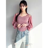 シアースリーブニットプルオーバー | RESEXXY | 詳細画像6 