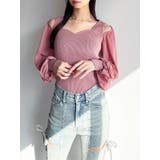 ピンク | シアースリーブニットプルオーバー | RESEXXY