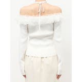 シアーコンビオフショルニットトップス | RESEXXY | 詳細画像20 