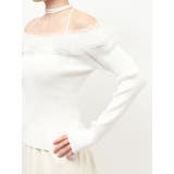 シアーコンビオフショルニットトップス | RESEXXY | 詳細画像22 