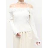 シアーコンビオフショルニットトップス | RESEXXY | 詳細画像29 