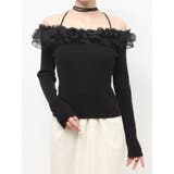 シアーコンビオフショルニットトップス | RESEXXY | 詳細画像30 