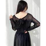 透かし編みクロップドニットトップス | RESEXXY | 詳細画像12 