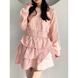 ピンク | ダブルポケットジップパーカー【セットアップ着用可能】 | RESEXXY