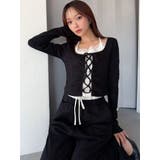 レースアップリブトップス | RESEXXY | 詳細画像4 