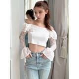 スリーブレースリブカットトップス | RESEXXY | 詳細画像2 