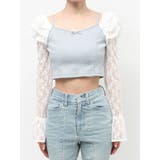 スリーブレースリブカットトップス | RESEXXY | 詳細画像22 