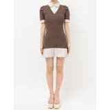 シャツレイヤードミニニットワンピース | RESEXXY | 詳細画像31