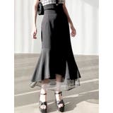 ブラック | シアードッキングマーメイドスカート | RESEXXY