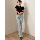 ラインストーンデニムパンツ | RESEXXY | 詳細画像21 