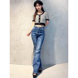 ラインストーンデニムパンツ | RESEXXY | 詳細画像7 