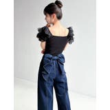 バックリボンデニムパンツ | RESEXXY | 詳細画像8 