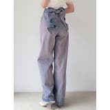 ピンク | バックリボンデニムパンツ | RESEXXY