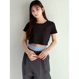 エンボスロゴクロップドTシャツ | RESEXXY | 詳細画像25 