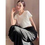 エンボスロゴクロップドTシャツ | RESEXXY | 詳細画像8 
