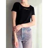 ブラック | ポイントレースTシャツ | RESEXXY