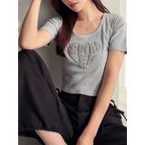 グレー | ルミナスロゴTシャツ | RESEXXY