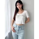 デコラティブクロップドTシャツ | RESEXXY | 詳細画像7
