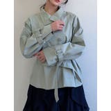 カーキ | 2wayショートトレンチコート | RESEXXY