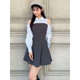 シャツレイヤードミニワンピース | RESEXXY | 詳細画像3 
