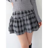 グレー | チェックミニフレアスカート【セットアップ着用可能】 | RESEXXY