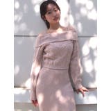 オフショルケーブルニットトップス【セットアップ着用可能】 | RESEXXY | 詳細画像2 