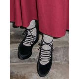 レースアッププラットフォームshoes | merry jenny | 詳細画像17