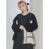 check encircle flower tote | merry jenny | 詳細画像3 