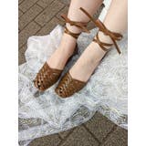 ベージュ | メッシュレースアップshoes | merry jenny