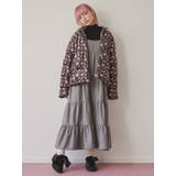 floralベロアキルトジャケット | merry jenny | 詳細画像16