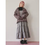 floralベロアキルトジャケット | merry jenny | 詳細画像18