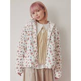 floralベロアキルトジャケット | merry jenny | 詳細画像24